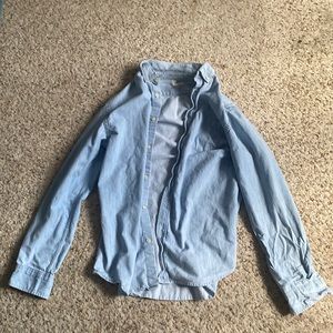 light blue denim jacket